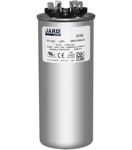 akm25 55 + 5 uF MFD x 440 VAC 12792 - Replaces GE Genteq Dual